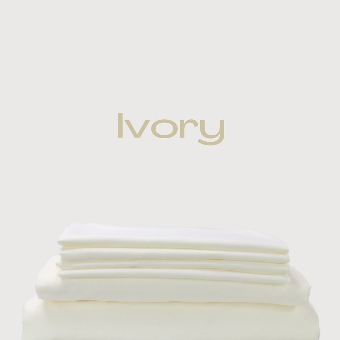 Ivory Bamboo Bed Sheets Hotel Bed sheets Elizabeth Samuel