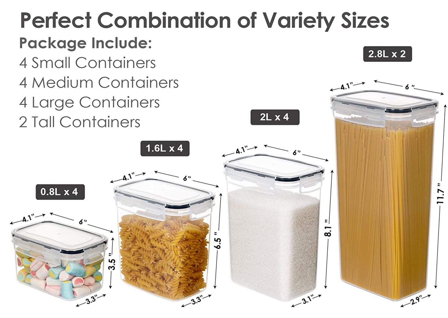 Food Storage Containers (Set of 14) – Elizabeth Samuel