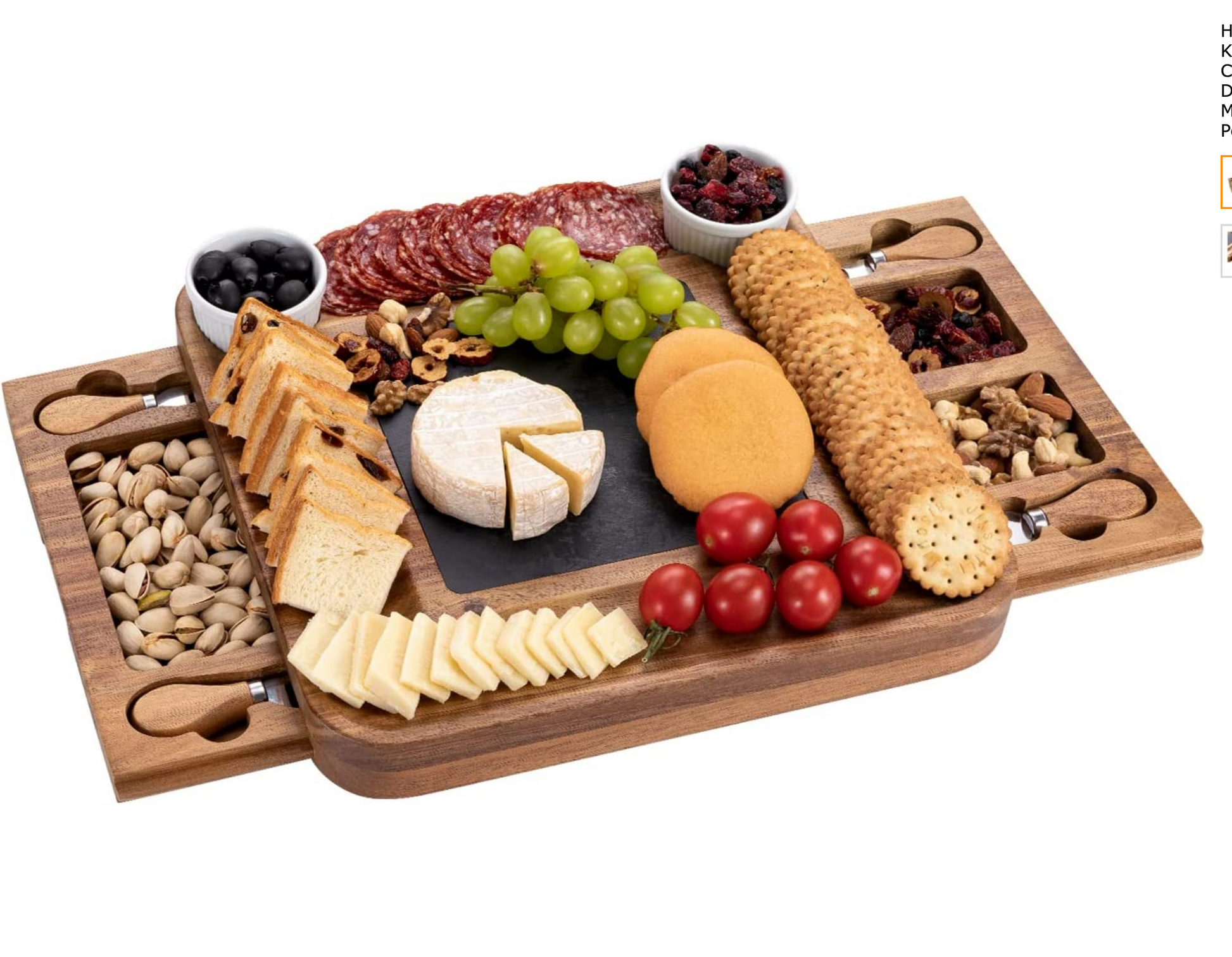 The Best Charcuterie Wood Board and Platter to Serve Cheese and